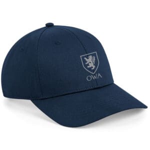Baseball Cricket Cap Navy (Silver Logo).jpg