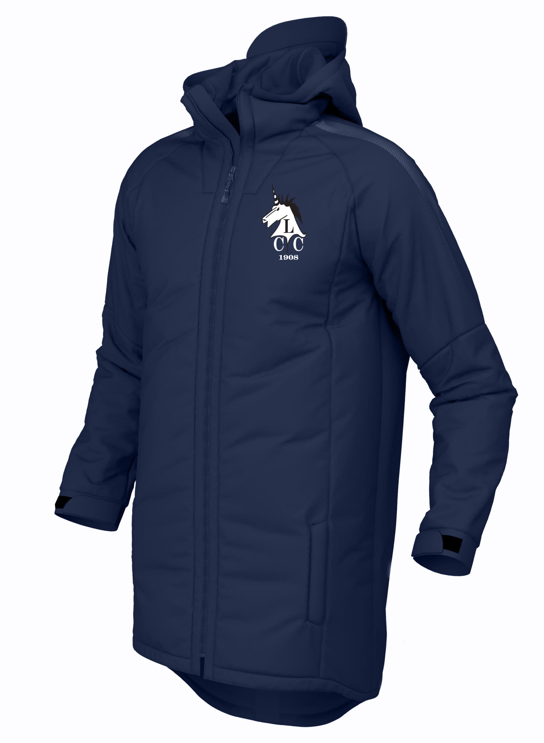Pro Padded Coat Navy E894.jpg
