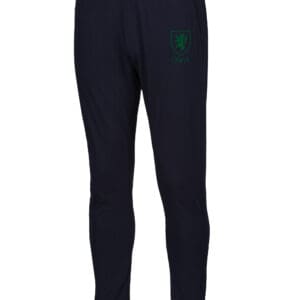 Tapered Stretch Track Pants Navy C903 (Green Logo).jpg