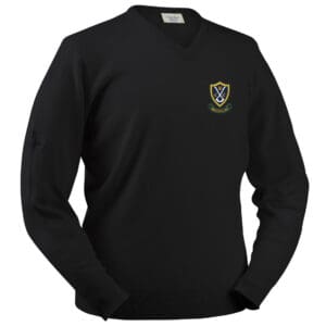 Glenbrae V-Neck Sweatshirt Black.jpg