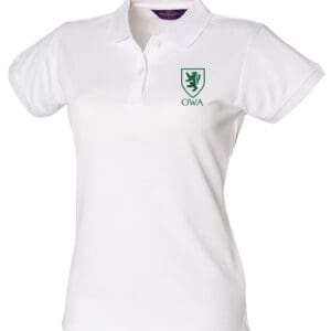 Ladies Polo White HB476 (Green Logo).jpg