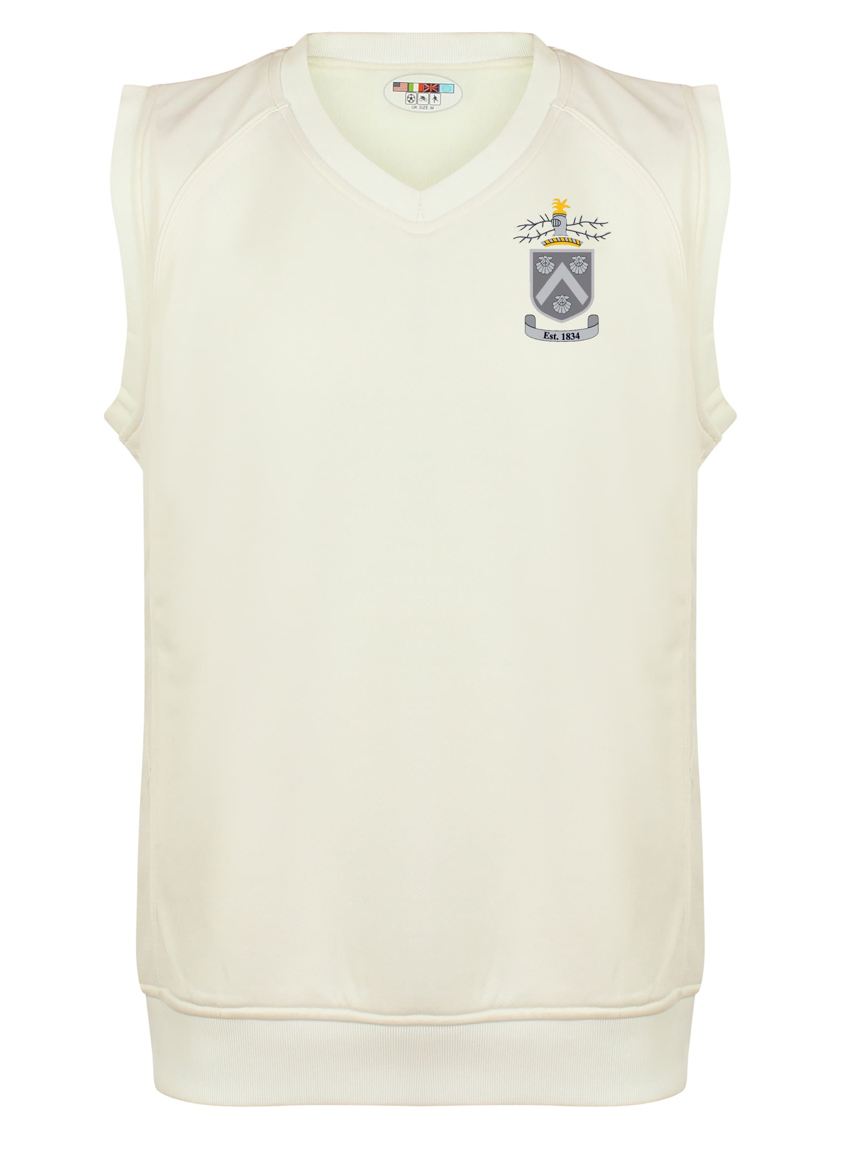 Gunn & Moore Maglia Da Cricket Con Trecce – Cable Slipover, 100% Acrilico, Taglia Generosa - 3