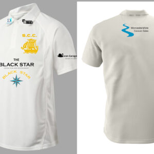 Snr Cricket Sleeve (H1) S/S - Cream - Stourport CC