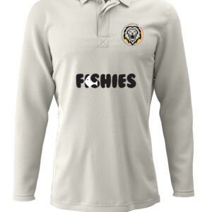 Cricket Shirt L/S (H2) - Cream - B'ham Uni Cricsoc