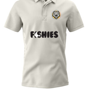 Cricket Shirt (H1) S/S - Cream -B'ham Uni Cricsoc