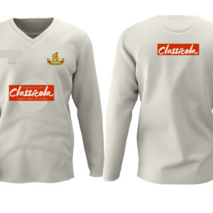 Cricket Sweater L/S (C7) Cream - Olton & WW CC