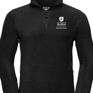 Black Quarter zip fleece jumper - 8740m - Sheffield Ladies