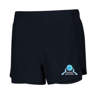 Ladies 2 in 1 Shorts C951- Navy Severn Sapphires