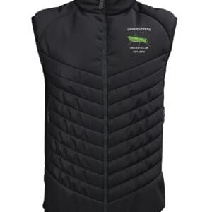 Padded Gilet (E870)Black - Grasshoppers cc