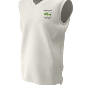 Cricket Slipover (C6) Cream - Grasshoppers cc
