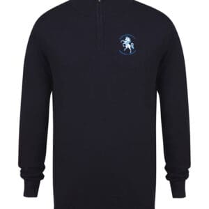 1/4 Zip Sweater - Navy - Albrighton CC