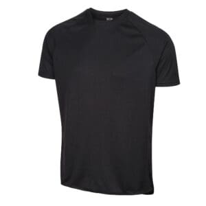 Training Tee (E865) Black - Grasshoppers cc