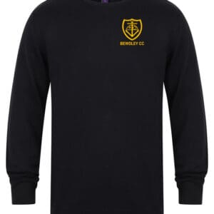 Round Neck Sweater - Navy - Bewdley CC