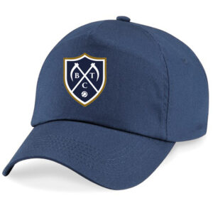Baseball Style Cap (BC10B - Juniors) Navy - Belbroughton Tennis Club