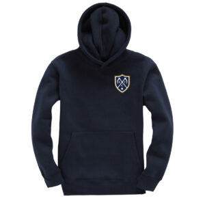 Junior Hoodie BADGE 2 - W72K - Navy - Belbroughton Tennis Club