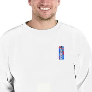 RK20 Sweatshirt - White (logo front & back)  - Cric Soc