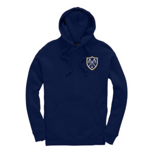 Hoodie - W72 BADGE 2 - Navy - Belbroughton Tennis Club