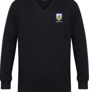 V Neck Sweater 720 - Navy - Leamington CC