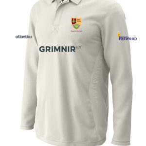Cricket Shirt (H2) L/S - Cream -  Bredon cc