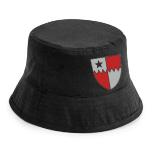 Bucket Hat Black - Whittington Cricket  and Bowling Club