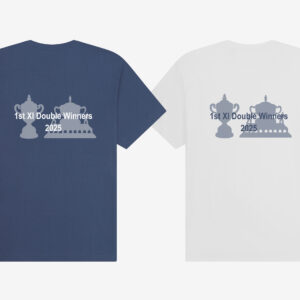 1st XI Double Winners Organic Heavy Lifestyle T-Shirt (ucc220) - Didsbury cc