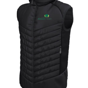 Padded Gilet (E870) - Black-  Allscott Heath cc