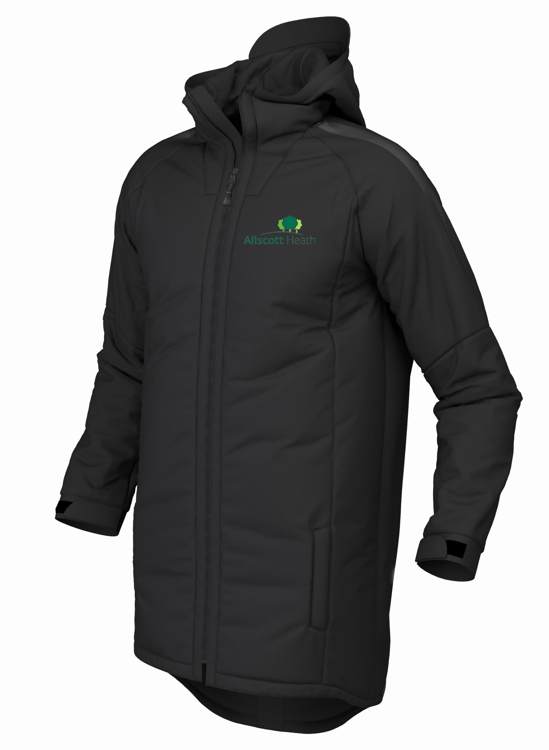 Pro 3/4 Coat (E894) - Black - Allscott Heath cc