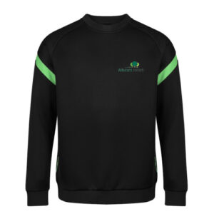 Crew Neck - K928 Black/Green - Allscott Heath cc