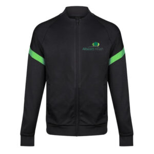 Zip Jacket - K948 Black / Green - Allscott Heath