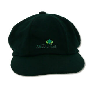 Traditional Cricket Cap - Green - Allscott Heath cc