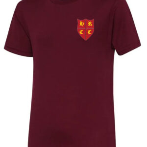 Junior Playing Shirt JC001J(Senior Sizes) – MAROON – Hatherley & Redding CC