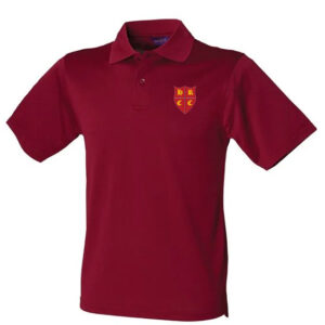 Match Day Polo   (HB475)  Maroon - Hatherley & Reddings cc