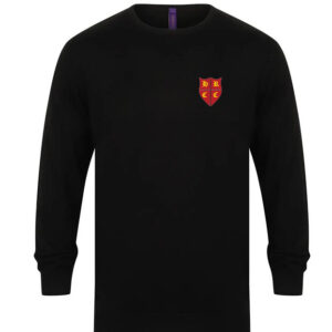 Round Neck Sweater 725 - Black - Hatherley & Reddings cc