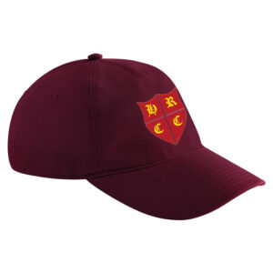 Baseball Style Cap (6701) - Maroon - Hatherley & Reddings cc