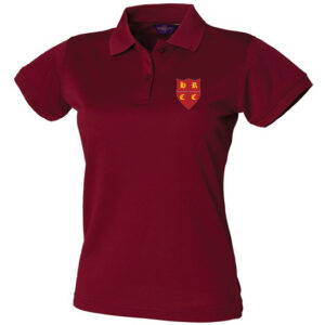 Lady Fit Polo Shirt (HB476) Maroon - Hatherley & Reddings cc
