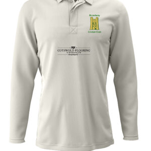Cricket Shirt L/S (H2) - Cream - Broadway cc