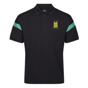 Polo Shirt (931) Black/Green - Broadway cc
