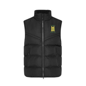 Chevron Puffer Gilet (993) Black - Broadway cc