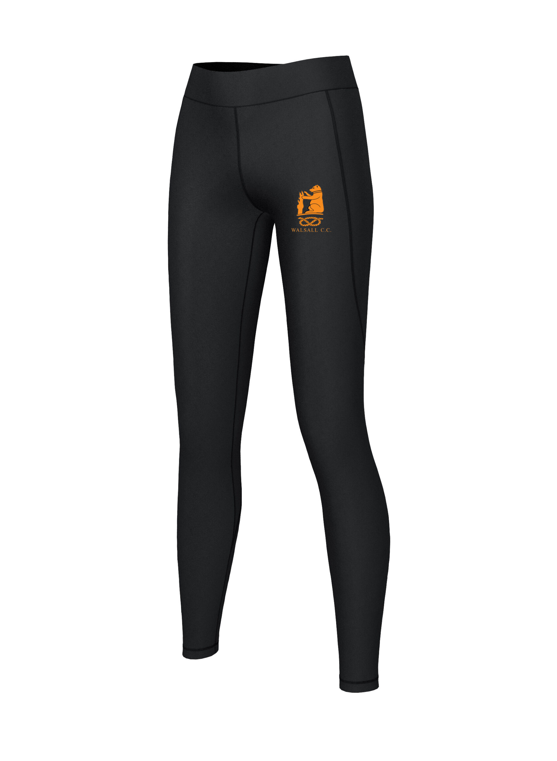 Ladies Leggings (H838) BLACK- Walsall cc