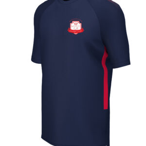 Training Tee (E865) Navy/Red - Andoversford CC