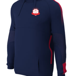 Hoodie (E874) - Navy/Red - Andoversford CC