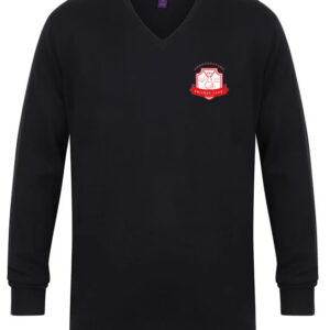 V Neck Sweater 720 - Navy -  Andoversford CC