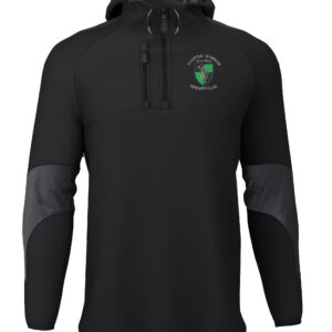 1/4 Zip Shell Jacket (E873) - Black - Hampton in Arden cc