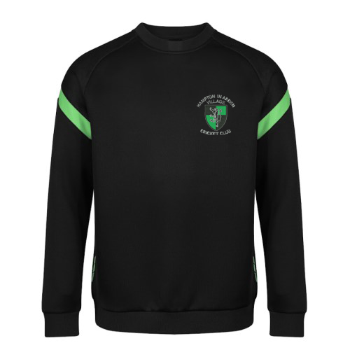 Crew Neck - K928 Black/Green - Hampton in Arden cc