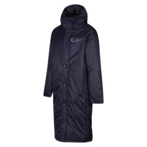 Bench Coat- Navy (827) Ludlow Netball Club