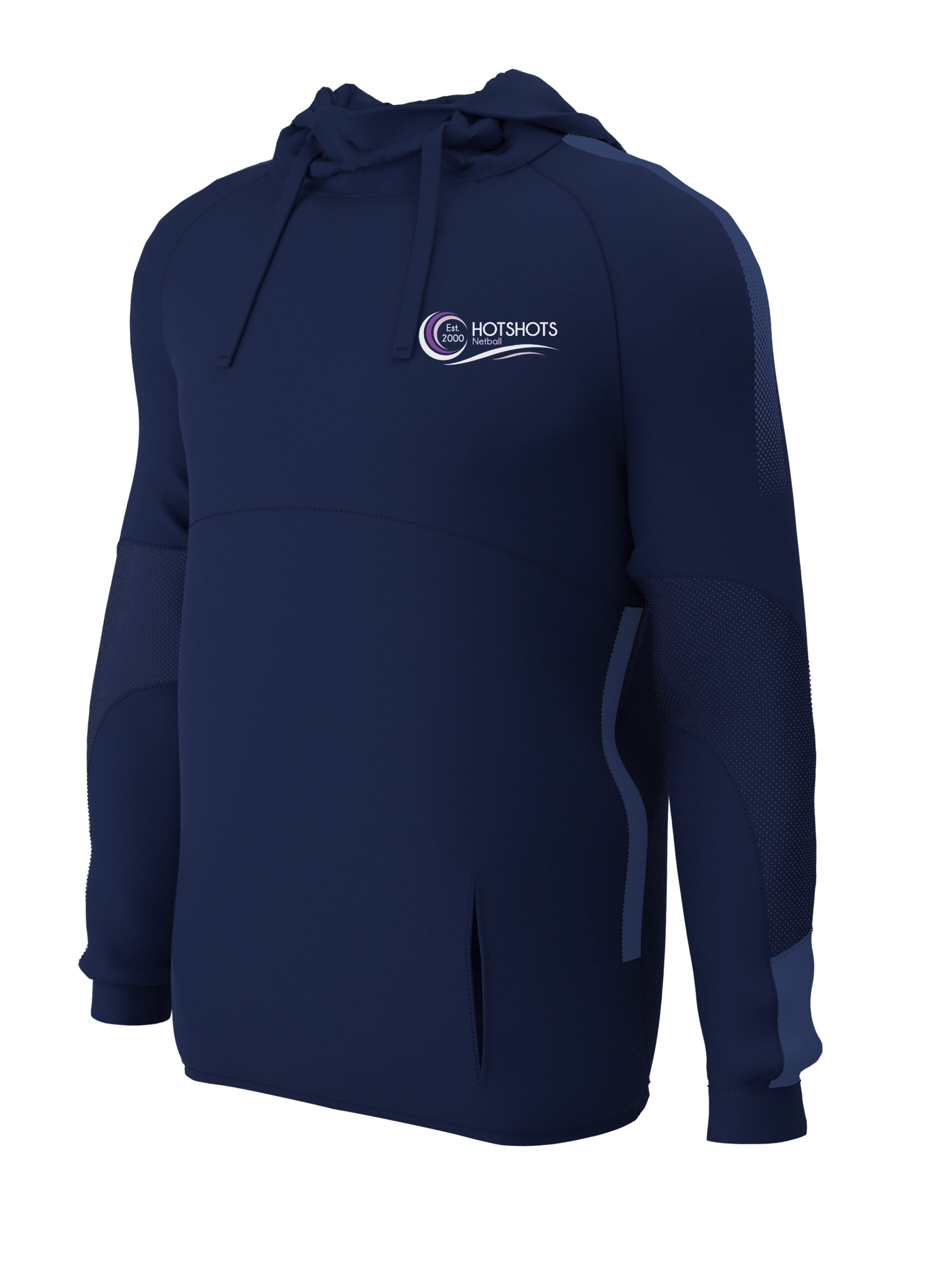 Pro technical Hoodie (E874) Navy/Navy- Ludlow Netball Club