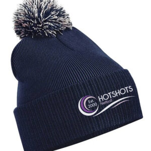 Bobble hat - 450 - navy - Ludlow Netball Club
