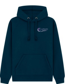 Hoodie - W72 - Navy - Ludlow Netball Club