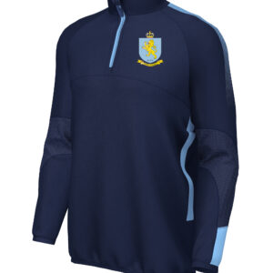 Pro Mid Layer 1/4 Zip (E868) Navy/Sky - Church Stretton CC