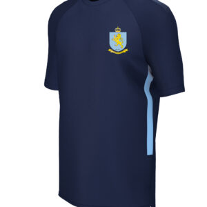 Training Tee (E865) Navy/Sky - Church Stretton CC